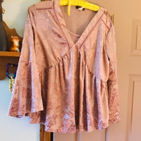 Cocomo Tops - Cocomo Petite Pink Boho Top